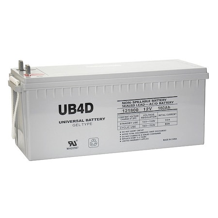 Sealed Lead Acid Battery, 12VDC, 8.43
