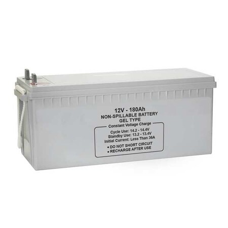 Sealed Lead Acid Battery, 12V, 180Ah, GEL MPN:47047