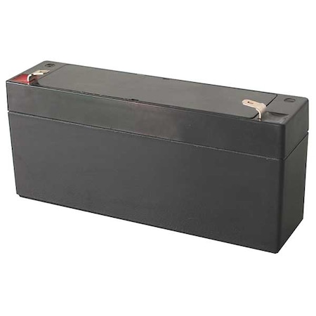 Battery, Sealed Lead Acid, 6V, 3.3Ah, Faston MPN:5EFF1