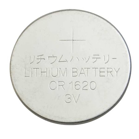 Coin Battery, Lithium, 3VDC, 1620 MPN:5HXG7