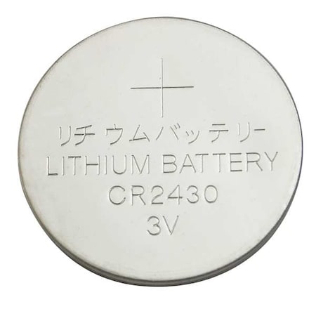 Coin Battery, Lithium, 3VDC, 2430 MPN:5HXG8