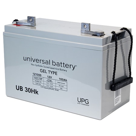 Sealed Lead Acid Battery, 12VDC, 8.23