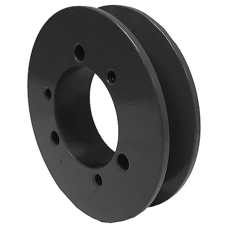 V-Belt Pulley, Cast Iron, 2.35 in OD MPN:13V235JA