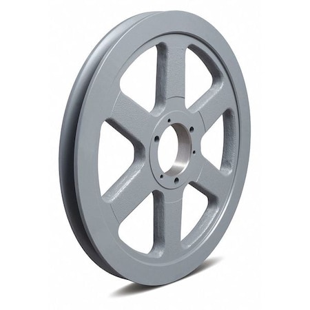1/2 in to 2-1/2 in Quick Detachable Bushed Bore 1 Groove V-Belt Pulley 16.35 in OD MPN:1601B