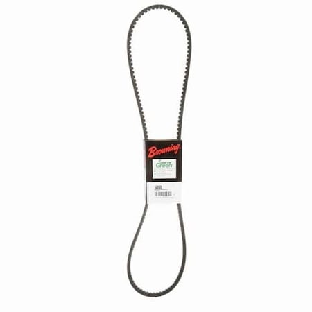 AX60 Cogged, Classical V-Belt, 62 in Outside Length, 1/2 in Top Width, 5/16