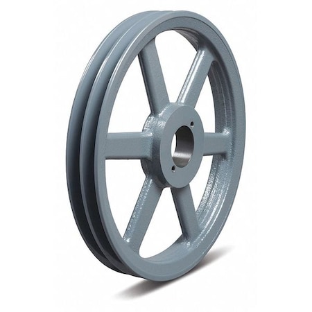 V-Belt Pulley, Cast Iron, 11.25