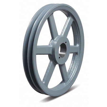 V-Belt Pulley, Cast Iron, 12.25