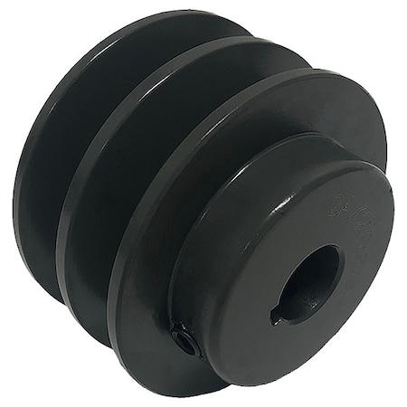 V-Belt Pulley, Cast Iron, Fixed MPN:2AK25X1