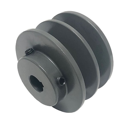 V-Belt Pulley, Cast Iron, Fixed MPN:2BK32x3/4