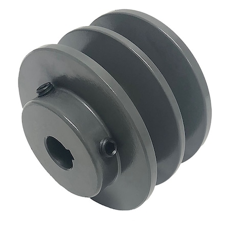 V-Belt Pulley, Cast Iron, Fixed MPN:2BK80X1