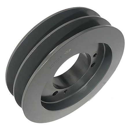 V-Belt Pulley, Cast Iron, 10.9 in OD MPN:2C105SF