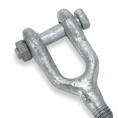 Jaw End Fitting, Left, Dia 3/4In, 9 In MPN:2ULT1