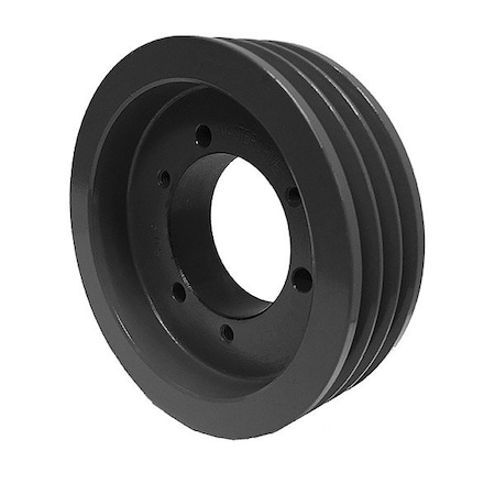 V-Belt Pulley, Cast Iron, 6.3 in OD MPN:33V630SK