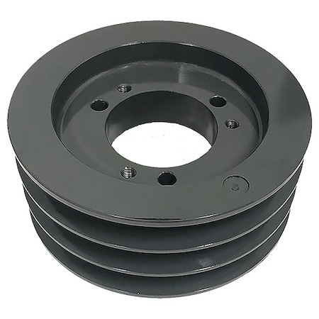 V-Belt Pulley, Cast Iron, 5.9 in OD MPN:3C55SD