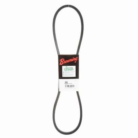 A46 Classical V-Belt, 48.2 in Outside Length, 1/2 in Top Width, 1 Ribs MPN:42W391