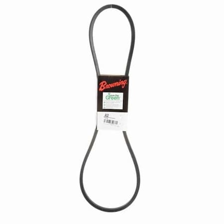 A52 Classical V-Belt, 54.2 in Outside Length, 1/2 in Top Width, 1 Ribs MPN:42W397