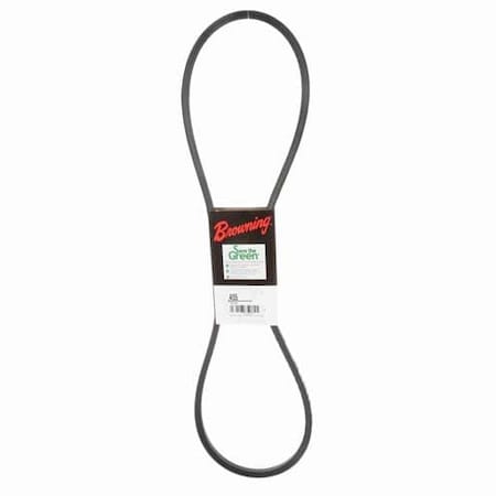A55 Classical V-Belt, 57.2 in Outside Length, 1/2 in Top Width, 1 Ribs MPN:42W399