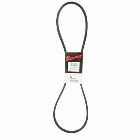 A58 Classical V-Belt, 60.2 in Outside Length, 1/2 in Top Width, 1 Ribs MPN:42W402
