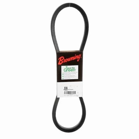 B36 Classical V-Belt, 39 in Outside Length, 21/32 in Top Width, 1 Ribs MPN:42W404
