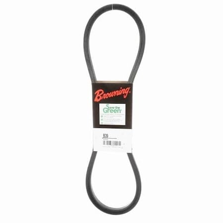 B39 Classical V-Belt, 42 in Outside Length, 21/32 in Top Width, 1 Ribs MPN:42W405