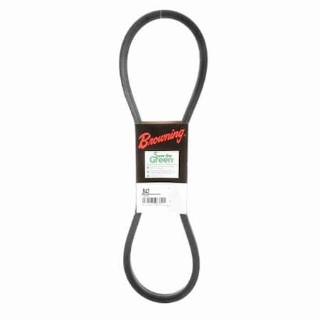 B42 Classical V-Belt, 45 in Outside Length, 21/32 in Top Width, 1 Ribs MPN:42W408