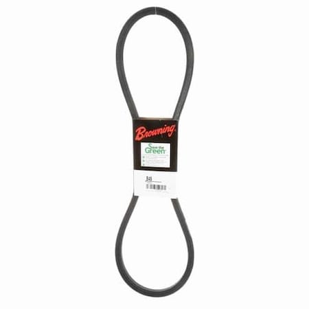 B49 Classical V-Belt, 52 in Outside Length, 21/32 in Top Width, 1 Ribs MPN:42W412