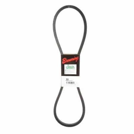 B50 Classical V-Belt, 53 in Outside Length, 21/32 in Top Width, 1 Ribs MPN:42W413