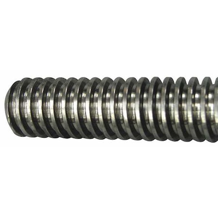6' Plain Low Carbon Steel ACME 1