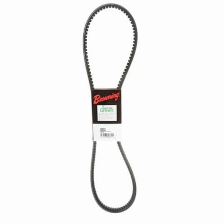 BX53 Cogged, Classical V-Belt, 56 in Outside Length, 21/32 in Top Width, 1 Ribs MPN:46U063