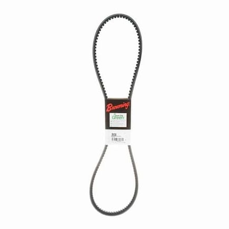BX58 Cogged, Classical V-Belt, 61 in Outside Length, 21/32 in Top Width, 1 Ribs MPN:46U066