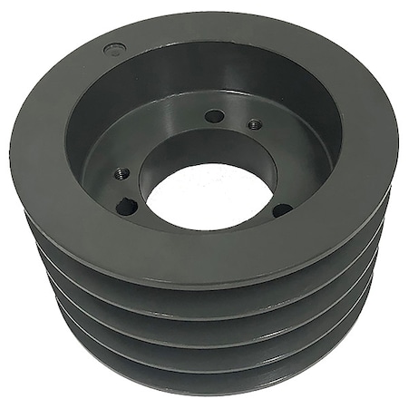 V-Belt Pulley, Cast Iron, 5.9 in OD MPN:4C55SD