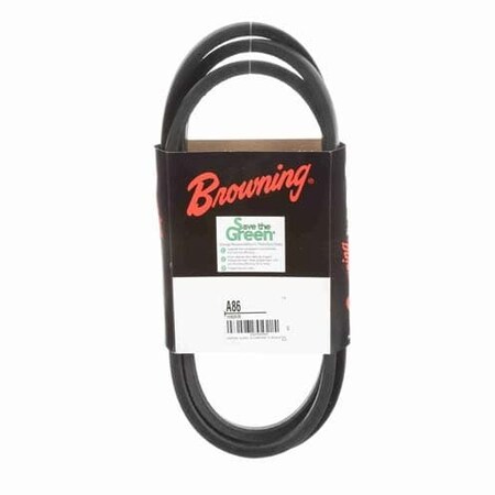 A86 Classical V-Belt, 89 in Outside Length, 1/2 in Top Width MPN:51EU08