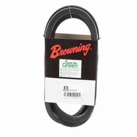 B76 Classical V-Belt, 79 in Outside Length, 21/32 in Top Width MPN:51EU30