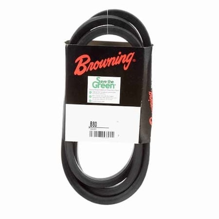 B80 Classical V-Belt, 83 in Outside Length, 21/32 in Top Width MPN:51EU32