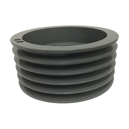 V-Belt Pulley, Cast Iron, 8.35 in OD MPN:5B80SF