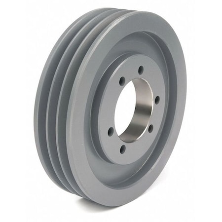 1/2 in to 2-15/16 in Quick Detachable Bushed Bore 3 Groove V-Belt Pulley 10.3 in OD MPN:5V1033