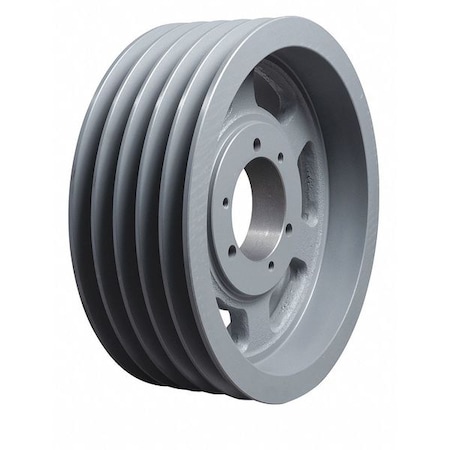 7/8 in to 3-1/2 in Quick Detachable Bushed Bore 5 Groove V-Belt Pulley 12.5 in OD MPN:5V1255