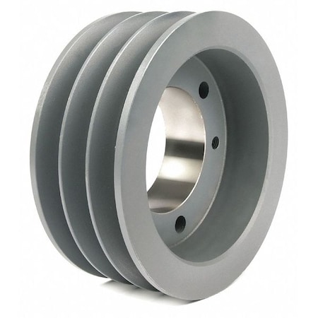 1/2 in to 1-15/16 in Quick Detachable Bushed Bore 3 Groove V-Belt Pulley 7.15 in OD MPN:683B