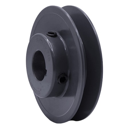 7/8 in Fixed Bore 1 Groove V-Belt Pulley 3.45 in OD MPN:AK34X7/8