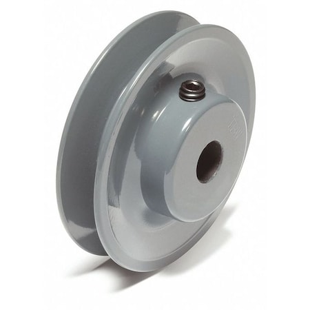 1/2 in Fixed Bore 1 Groove V-Belt Pulley 3.95 in OD MPN:AK4112