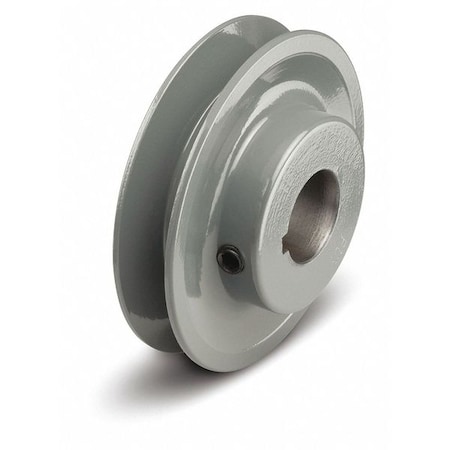 3/4 in Fixed Bore 1 Groove V-Belt Pulley 3.75 in OD MPN:BK3634