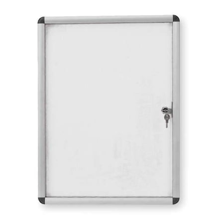 Enclosed Magnetic Bulletin Board 37-1/2