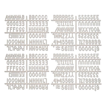 Letter Box Set, 1 In. MPN:UV52305