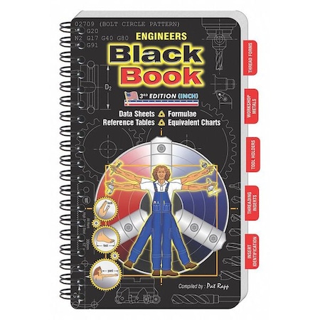 Engineers Black Book, Manual, 220 Pages MPN:EBB3INCH