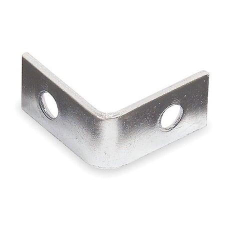 Corner Brace, Zinc, 1/2 W x 3/4 In L MPN:1WDD4