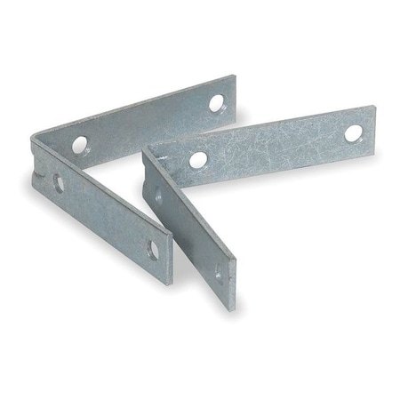 Corner Brace, Steel, 7/8 Wx4 In L, PK2 MPN:1WDE5