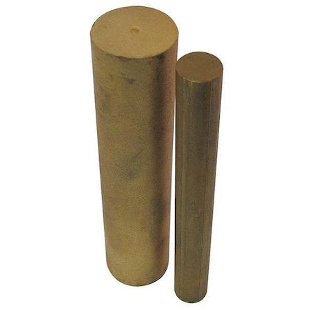Solid Bar, Pwdr Brnze, Unfnsh OD 1-3/4 In MPN:ES0014