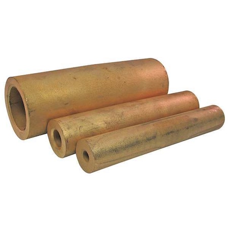 Cored Bar, Pwdr Brnze, Unfnsh OD 2-3/4 In MPN:ET1622