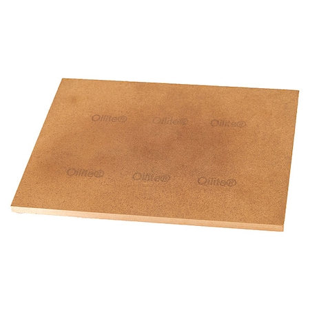 Oilite Bronze Rec Bar, 6inL, 5 inW, 0.125in MPN:PP-6000