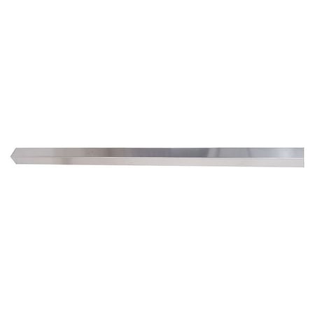 Corner Guard, Stainless, Silver, Square, 3